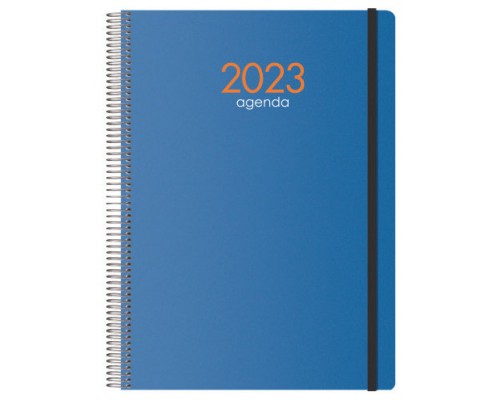 AGENDA 2026 SYNCRO ESPIRAL DÍA PÁGINA 21 X 29 CM. AZUL DOHE 11625 - 26 (Espera 4 dias)